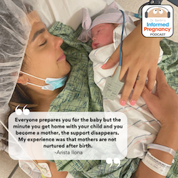 Ep. 340 – Arista Ilona: A Birth Story – Informed Pregnancy Podcast